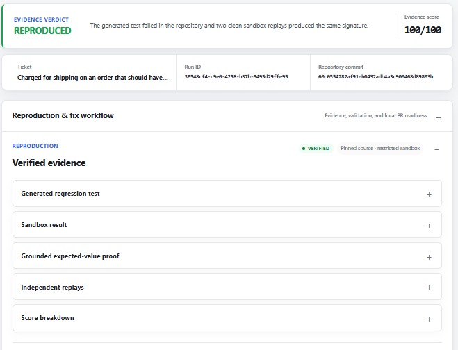 DevSleuthAgent – screenshot 2