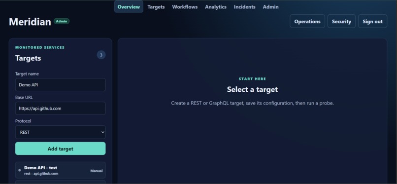 Meridian – screenshot 1
