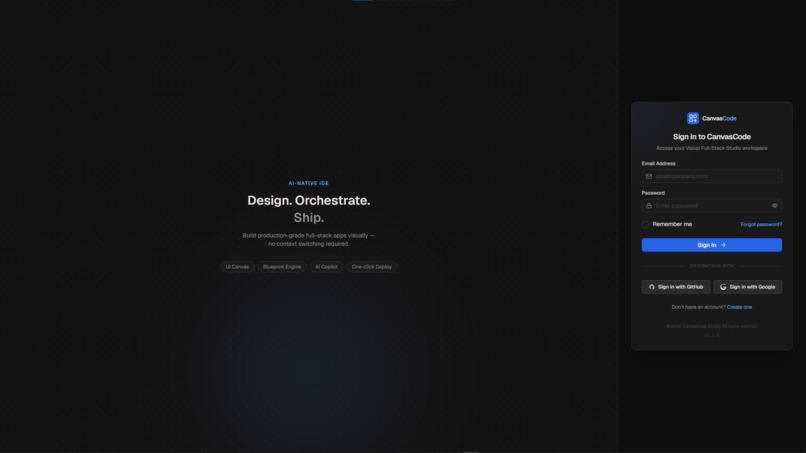 CanvasCode – screenshot 2