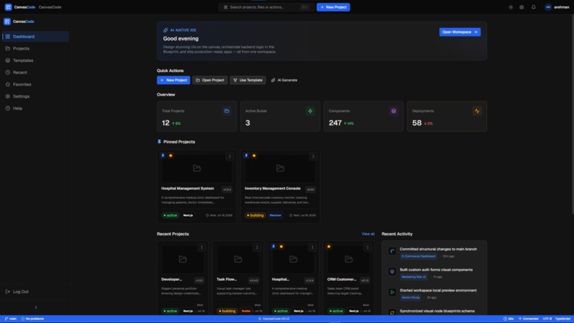 CanvasCode – screenshot 3
