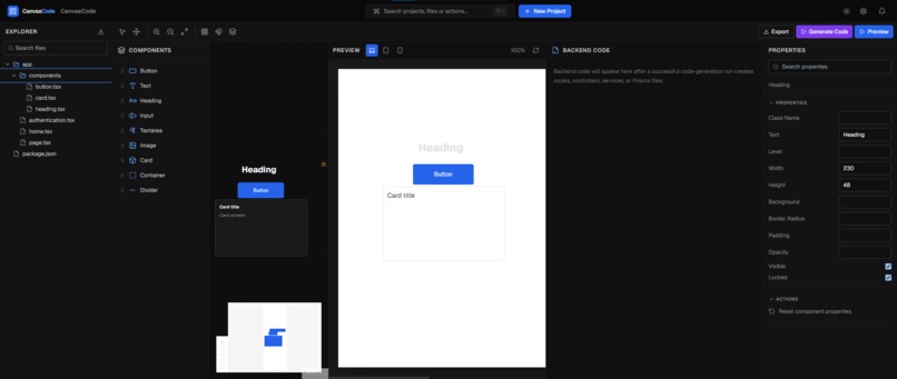 CanvasCode – screenshot 9