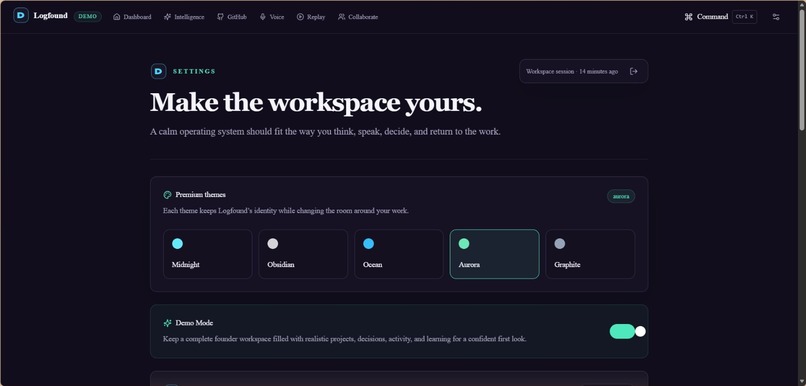 Logfound – screenshot 2