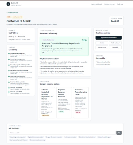 DecisionOS – screenshot 5