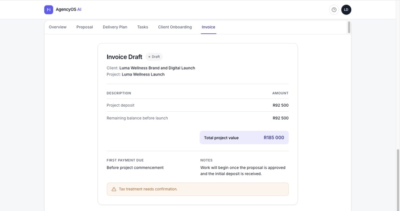 AgencyOS AI – screenshot 1