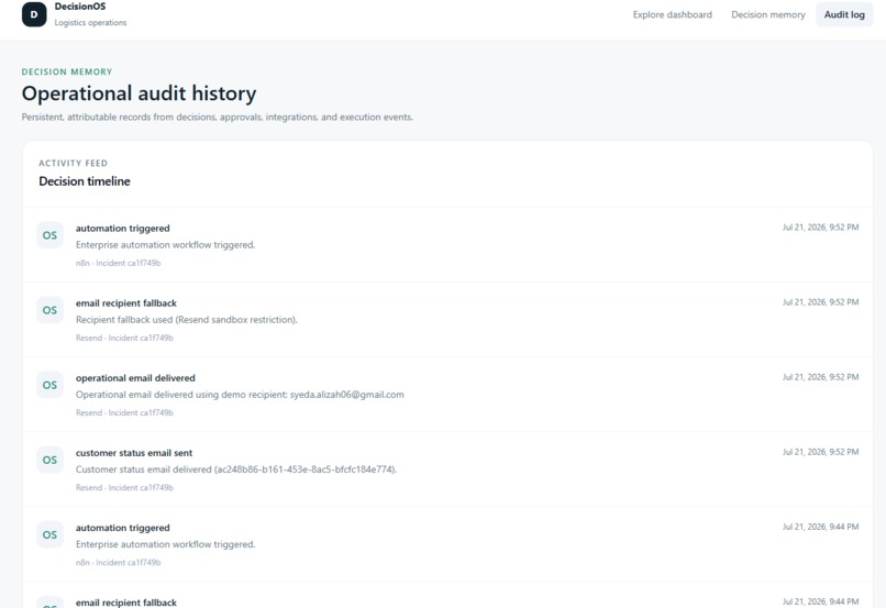 DecisionOS – screenshot 7