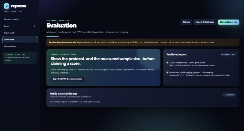 Reprove – screenshot 3
