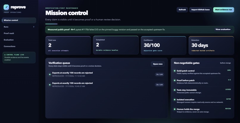 Reprove – screenshot 4