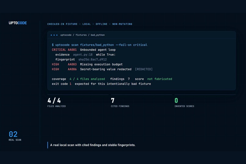 UpToCode – screenshot 1