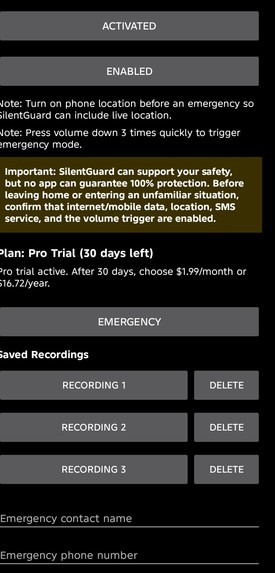 SilentGuard – screenshot 2