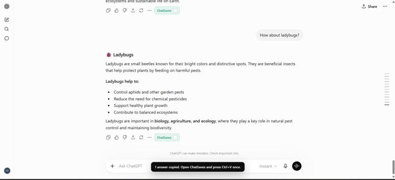 ChatSaves – screenshot 2
