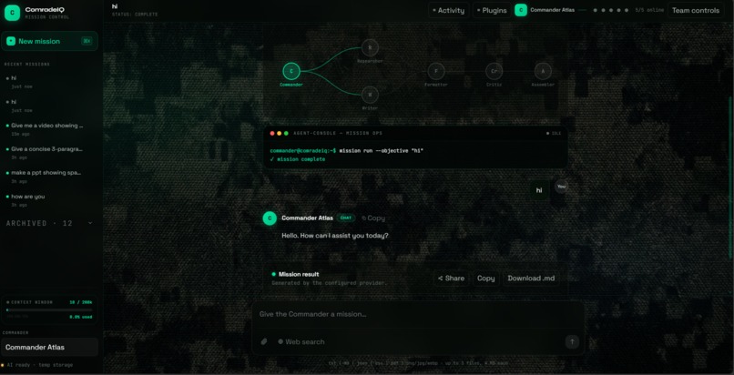 ComradeIQ – screenshot 7
