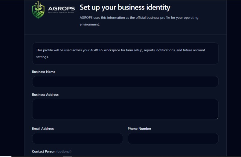 AGROPS – Operational Intelligence Platform – screenshot 1