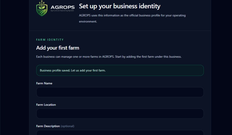 AGROPS – Operational Intelligence Platform – screenshot 3