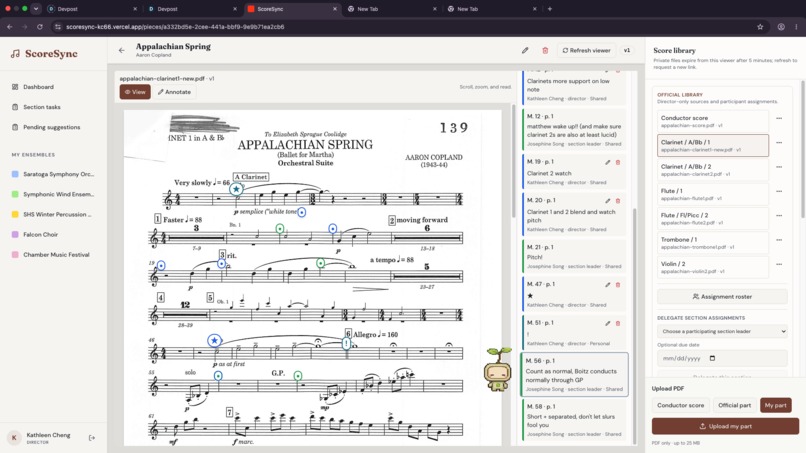 ScoreSync – screenshot 1