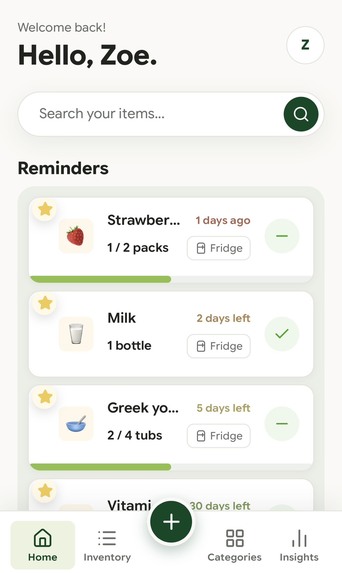 Keepy – screenshot 1