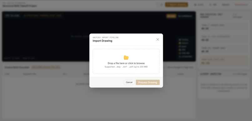 Plan2Takeoff: Structural BOQ & Cost Estimator – screenshot 15