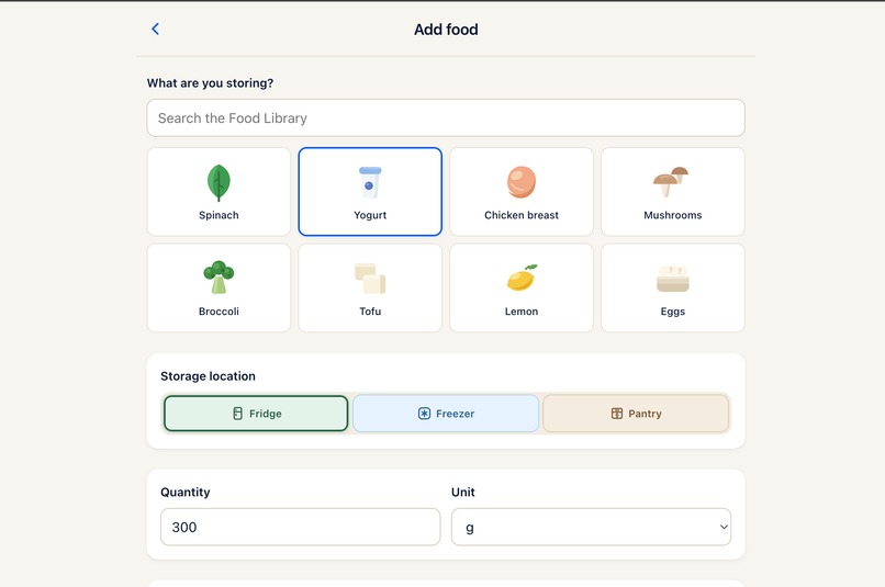 Fridge Pal – screenshot 2