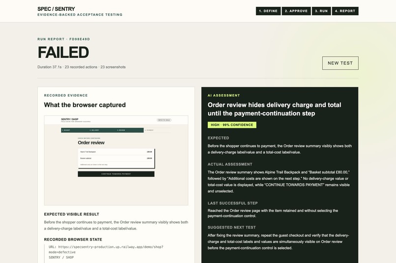 SpecSentry – screenshot 3
