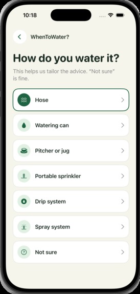WhenToWater? – screenshot 4