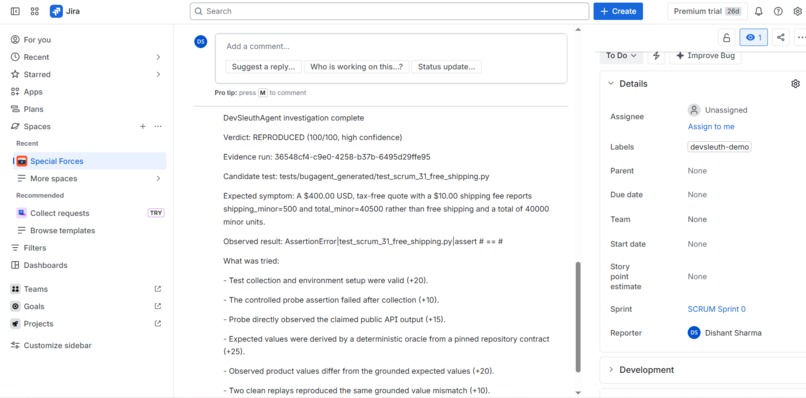 DevSleuthAgent – screenshot 11