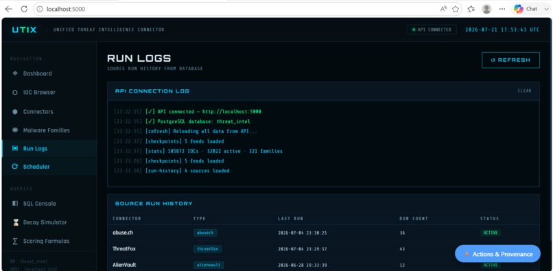 UTIX – screenshot 2