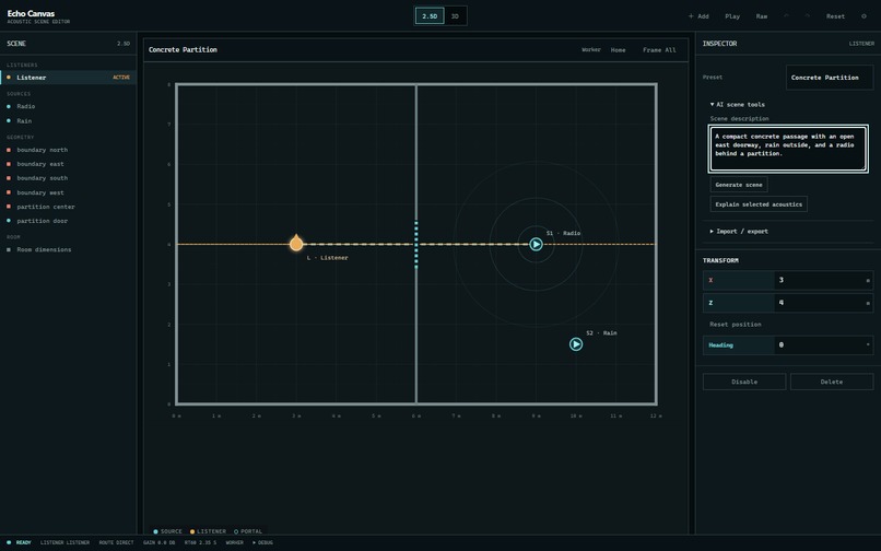 Echo Canvas – screenshot 1