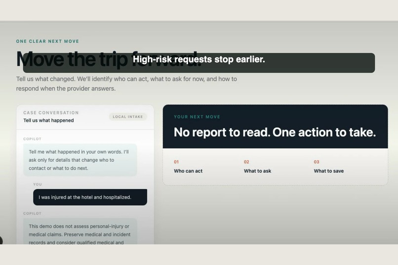 Travel Claims Copilot – screenshot 2
