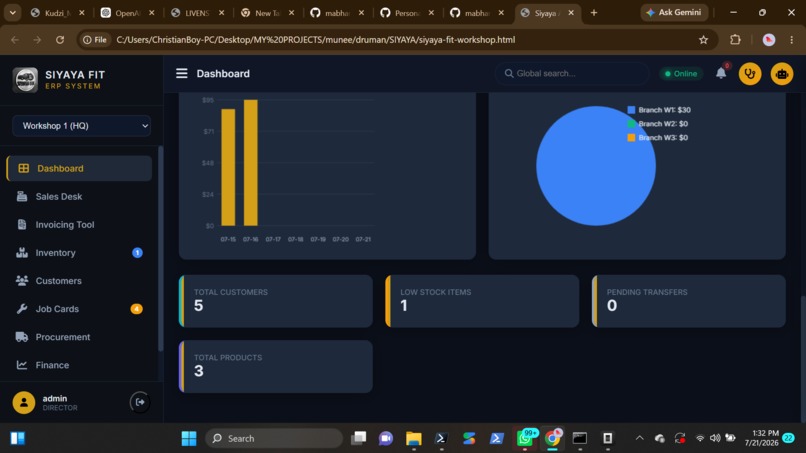 Siyaya AI — The Intelligent Workshop Operating System – screenshot 2