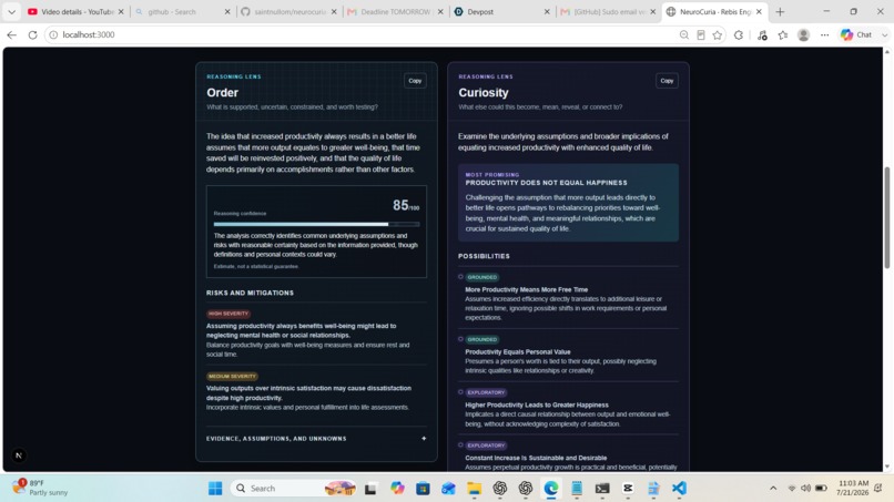 NeuroCuria Rebis Engine – screenshot 3