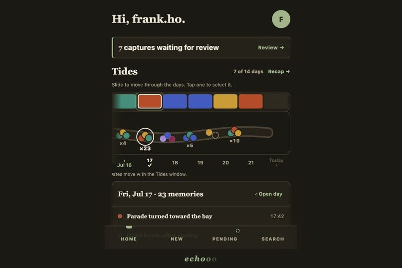 echooo – screenshot 2