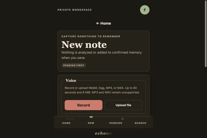 echooo – screenshot 3