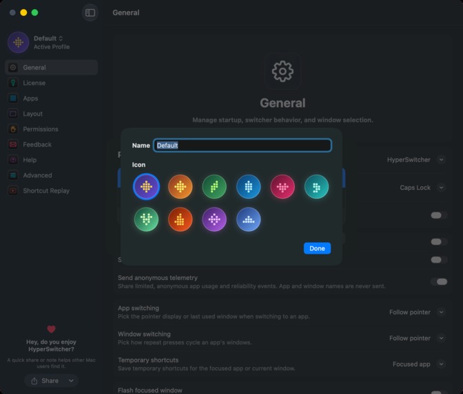 HyperSwitcher – screenshot 4