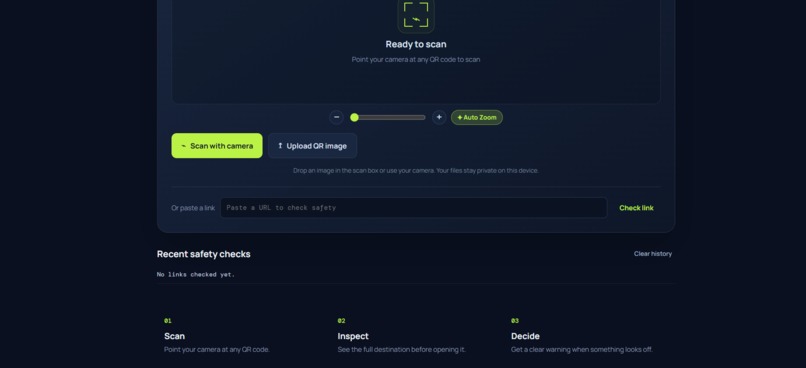 fake qr code detector – screenshot 1