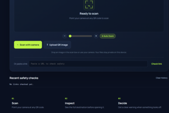 fake qr code detector