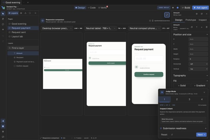 IntentForm – screenshot 1
