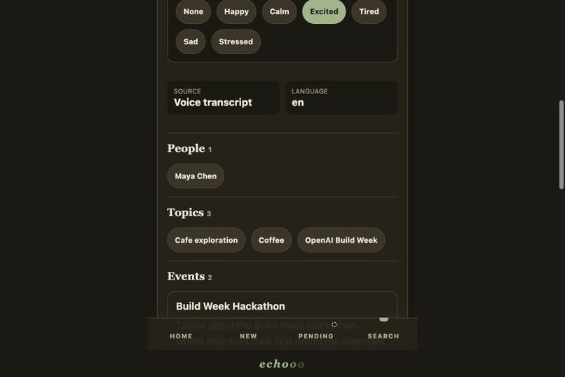 echooo – screenshot 7