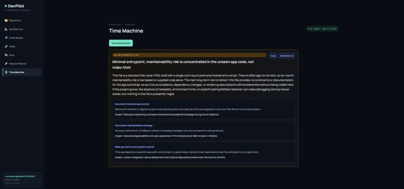 DevPilot – screenshot 4