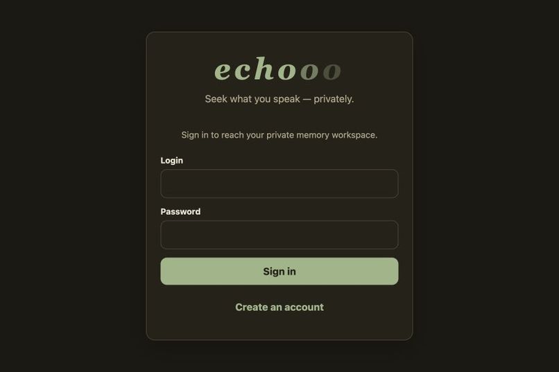 echooo – screenshot 1