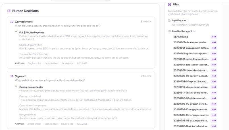 MLA: Live Decision Coordination for Codex – screenshot 7