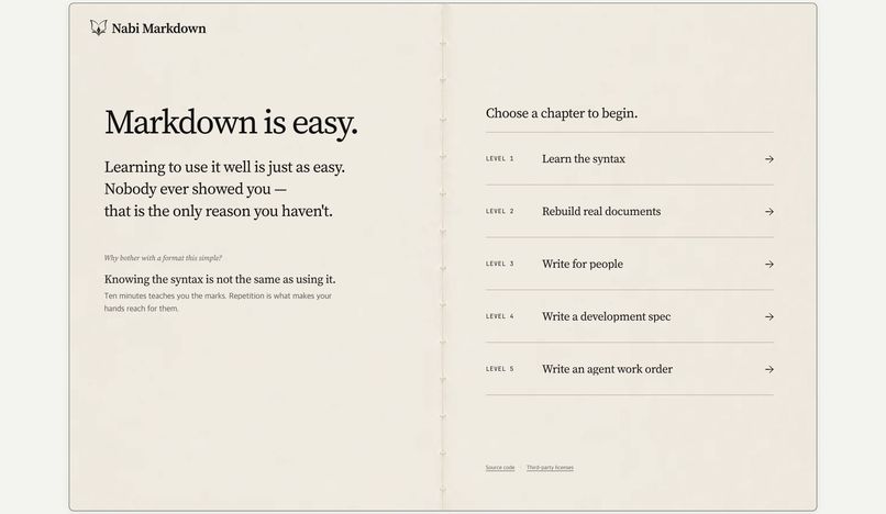 Nabi Markdown – screenshot 3