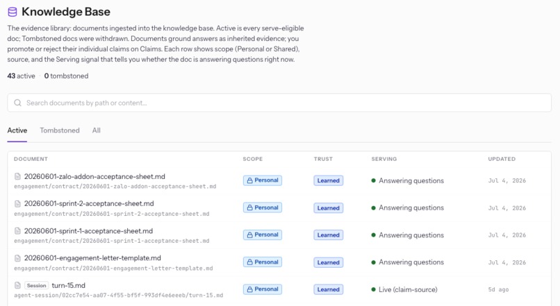 MLA: Live Decision Coordination for Codex – screenshot 8