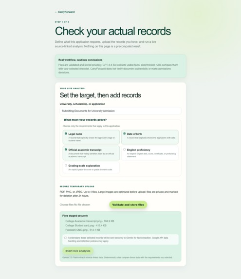 CarryForward – screenshot 4
