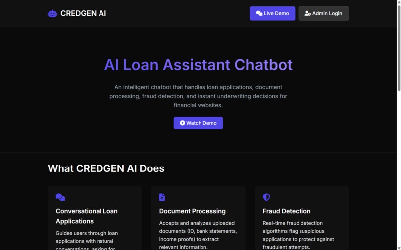 CREDGEN-AI – screenshot 4