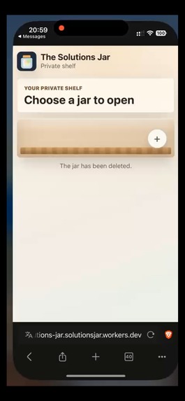 The Solutions Jar – screenshot 1