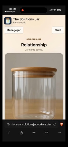 The Solutions Jar – screenshot 2