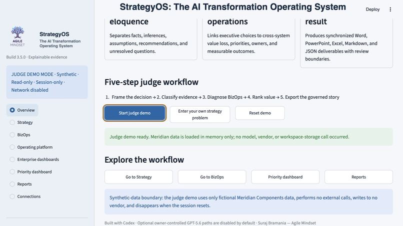 Strategy Transformation Operating System – screenshot 1