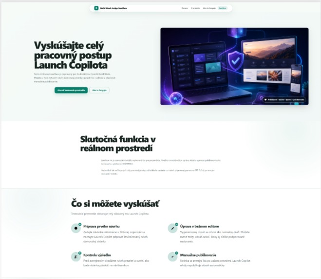 ROZWEBUJ Launch Copilot – screenshot 3