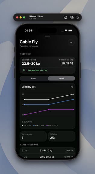 PR - Gym Workout Tracker – screenshot 9