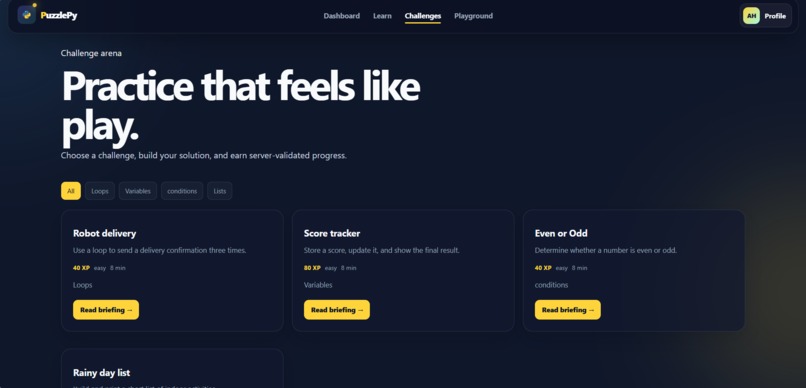 PuzzlePy – screenshot 1