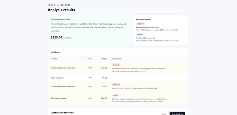 ClearBill – screenshot 2